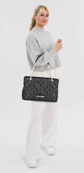 Actual product image Love Moschino Quilted shoulder bag 38.5 cm