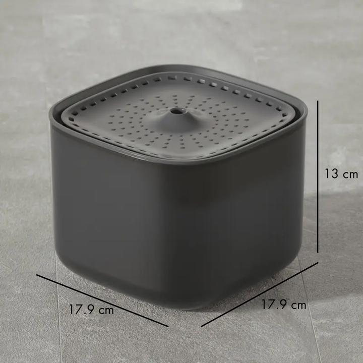 Image du produit Suba Fontaine à eau pour chats, Distributeur automatique d'eau pour chats, Fontaine à eau (Blanc) (3 l)