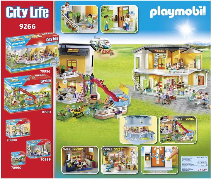 Immagine prodotto Playmobil Moderna casa d'appartamenti (9266, Playmobil City Life)