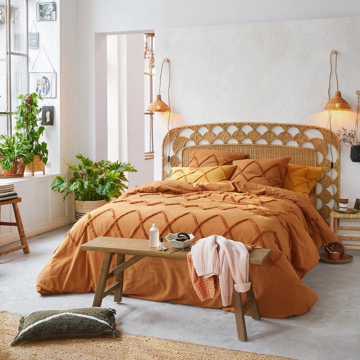 Produktbild La Redoute Interieurs Assa Ocre (Duvetbezug, 200 x 200 cm)