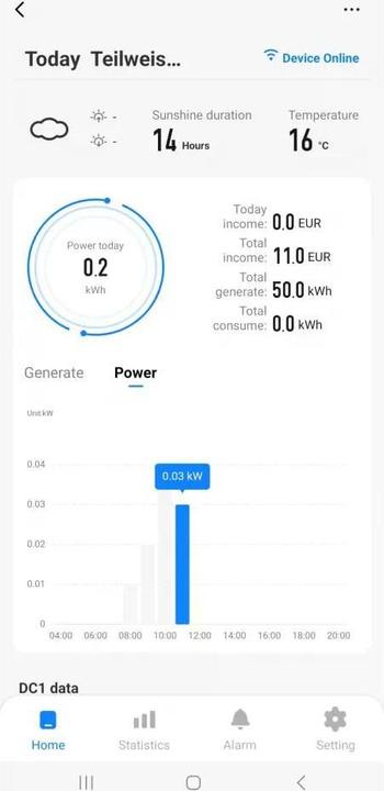 Actual product image Autosolar Balcony power station with 1340 watts (1340 W)