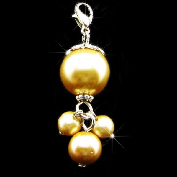 Hermex Charm Anhänger für Thomas Sabo / Pandora Armband - Gold Gelb (Rostfreier Edelstahl)