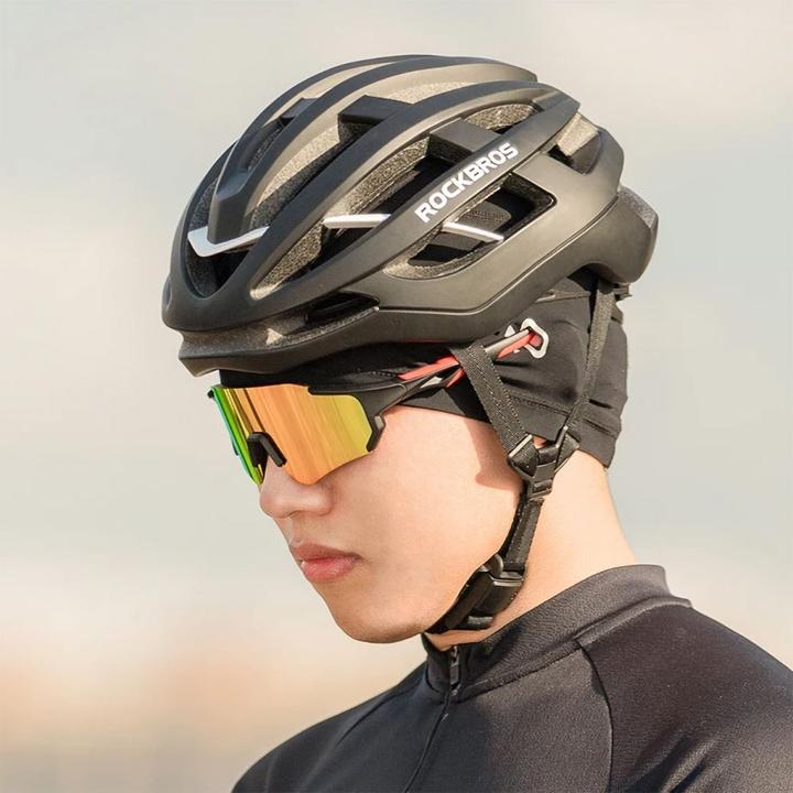 Immagine prodotto Rockbros YPP037 berretto da ciclismo con aperture per gli occhiali - nero (54, 55, 56, 57, 58, 59, 60, 61, 62, 63, 68)