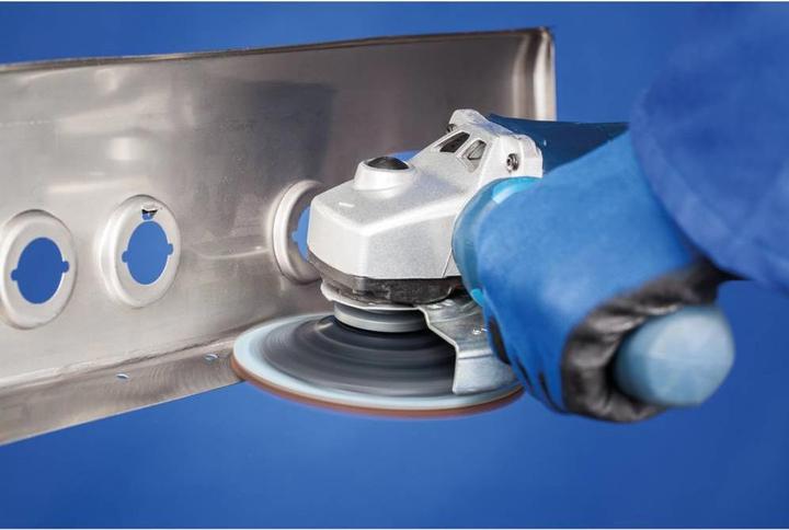 Actual product image Pferd 42000051 COMBICLICK hard non-woven disc CC Ø 115 mm A 180M for fine grinding & (A 180)
