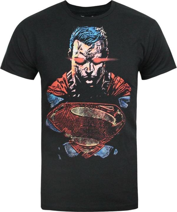 Immagine prodotto Jack Of All Trades Man Of Steel Heat Vision Maglietta Superman Uomo (S)