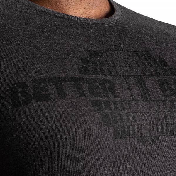 Actual product image Better Bodies Recruit Tee Dark Grey Melange (S)