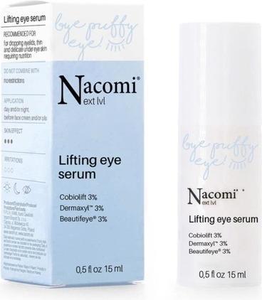 Produktbild Nacomi Next Level Lifting Eye Serum serum pod oczy liftingujące 15ml (Serum, 15 ml)