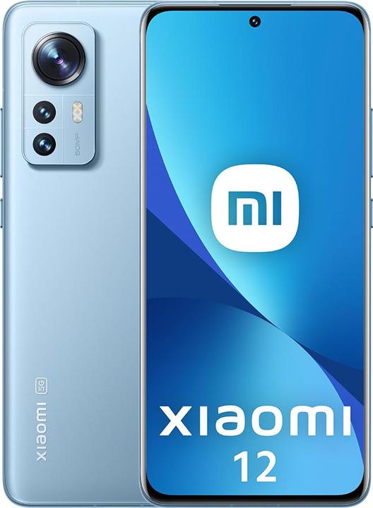 Image du produit Xiaomi 12 5G (256 Go, Bleu, 6.28", Double SIM, 50 Mpx, 5G)