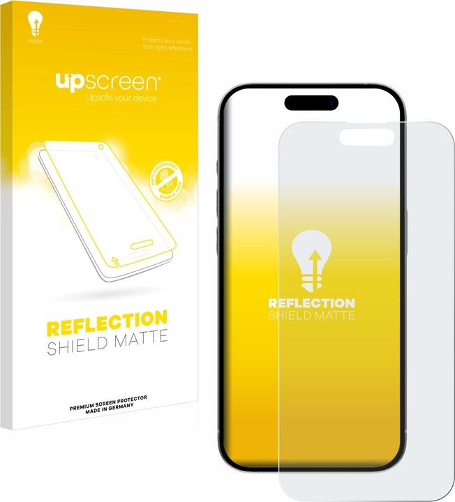 Image du produit upscreen Reflection Shield Protection Mat (1 pièce(s), Apple iPhone 15 Pro)