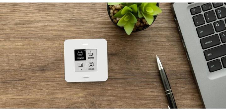 Actual product image myStrom MYSLPQWBM1 - WiFi Button Max with e-paper display