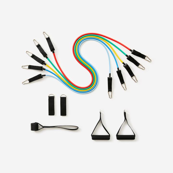 Domyos Widerstandsset Fitness Band Trainingsband ×5