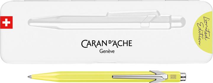 Actual product image Caran d'Ache Ball pen 849 (Neon yellow, 1 x)