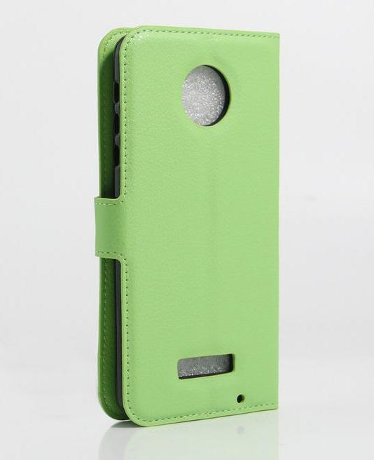Actual product image MU Classic Leather cover with litchite texture (Motorola Moto Z Play)