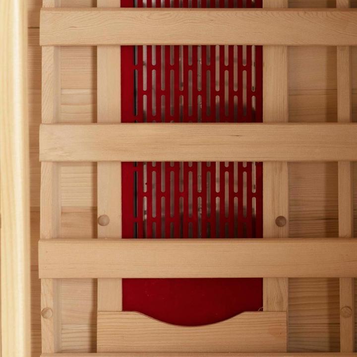 Immagine prodotto Home Deluxe Cabina a infrarossi IKENNA M - 120x105cm per 2 persone - Cabina a infrarossi con 1750 Watt
