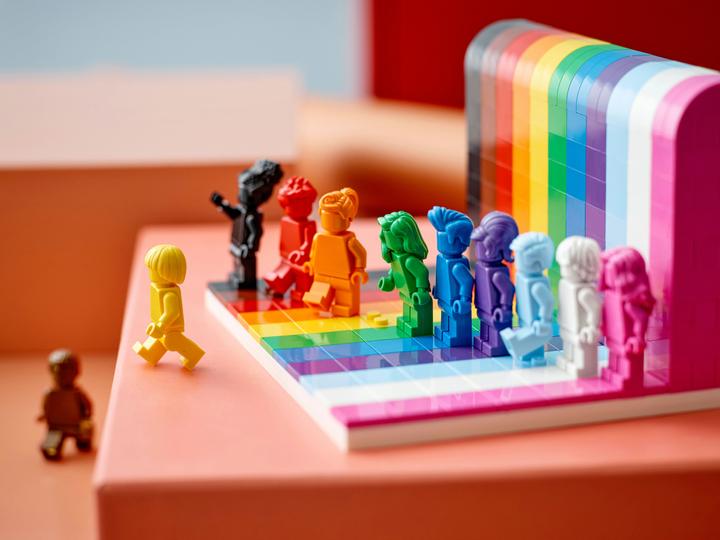 Produktbild LEGO Jeder ist besonders (40516, LEGO Seltene Sets, LEGO Architecture)