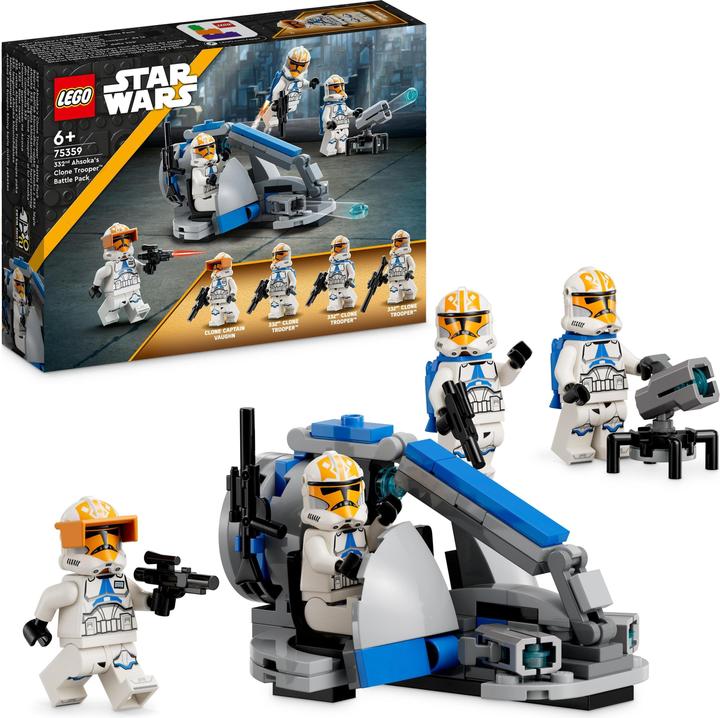 Produktbild LEGO Ahsokas Clone Trooper der 332. Kompanie - Battle Pack (75359, LEGO Star Wars)