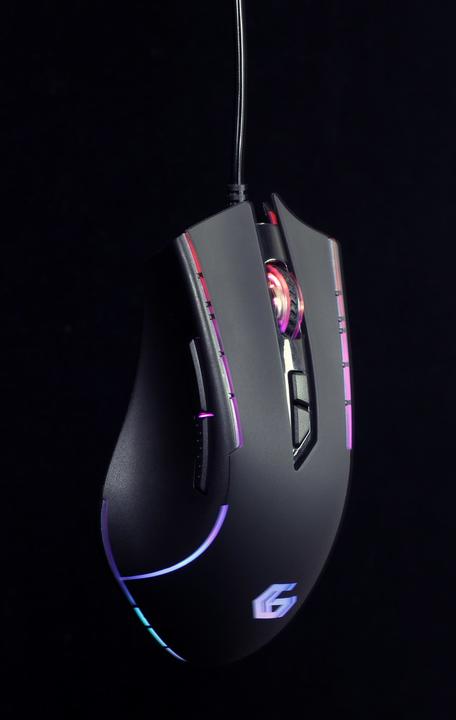 Immagine prodotto Gembird Mouse da gioco a 7 tasti con illuminazione a LED (Cablato)