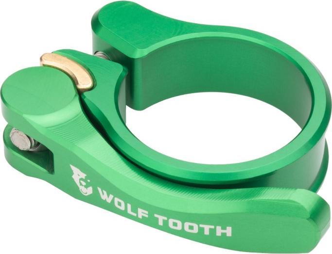 Wolf Tooth Schnellspann-Sattelklemme, 31.8mm, green