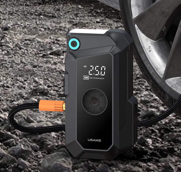 Immagine prodotto Usams Jumpstarter Powerbank 8000mAh + wbudowana latarka czarny/black ZB287 (8000 mAh, 60 W, 29.60 Wh)