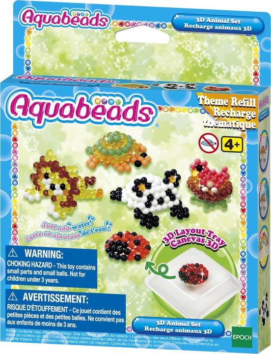 Produktbild Aquabeads 3d dierenset (1 Teile)