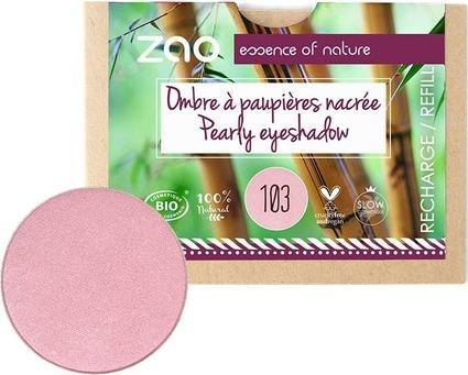 ZAO Pearly Eyeshadow - Refill (#103 Old Pink)