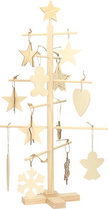 Actual product image Creativ Company Wooden Articles Christmas Tree