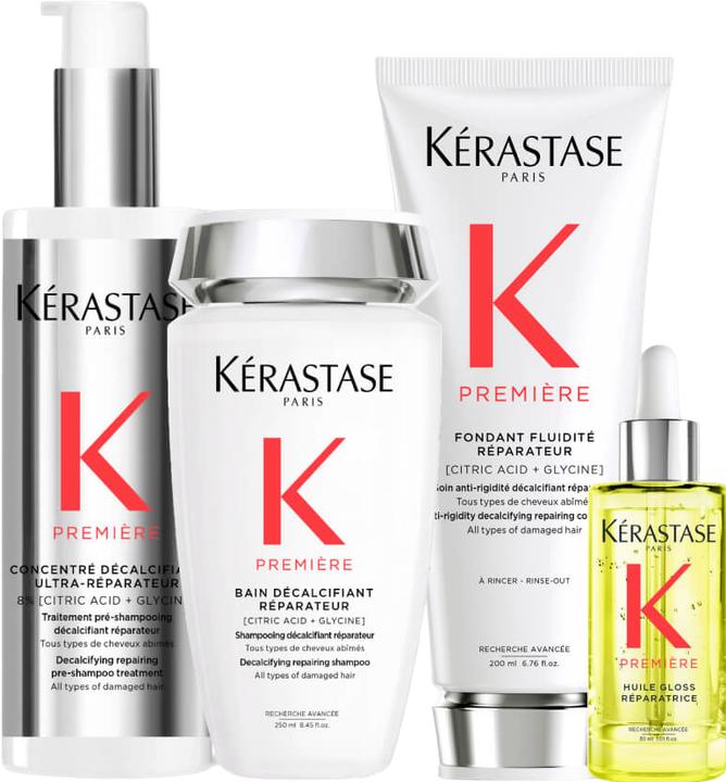 Image du produit Kérastase Première Repair Routine Set pour cheveux abîmés - 730ml (Set soin capillaire)