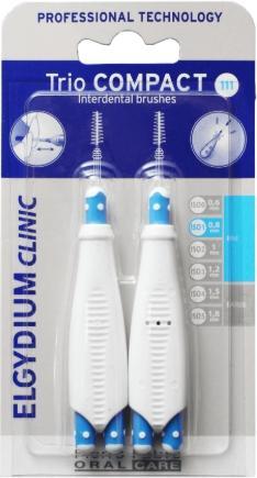 Produktbild Pierre Fabre Elgydium, Klinik Trio Compact, 111, Interdental Pinsel, 2 Stücke (2 x)