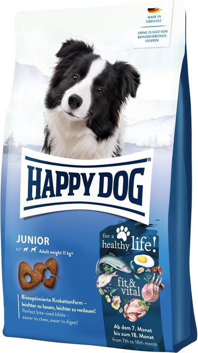 Immagine prodotto Happy Dog Cibo secco Supreme fit & vital Junior, 4 kg (Junior, 1 pz., 4000 g)