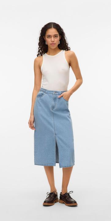 Immagine prodotto Vero Moda VMVERI Hohe Taille Midirock Jeansrock (S)