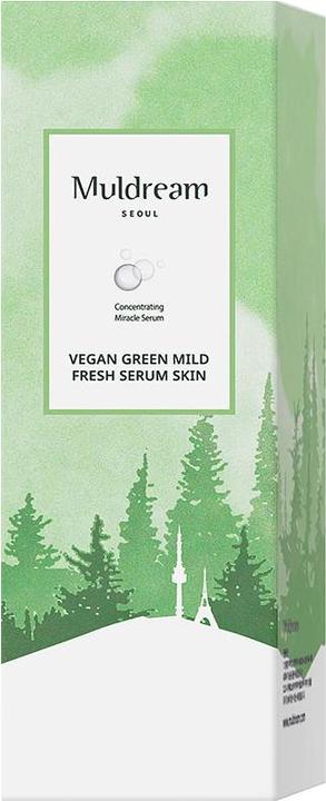 Immagine prodotto Muldream Siero Tonico Fresco Verde Mite Vegano (110 ml)
