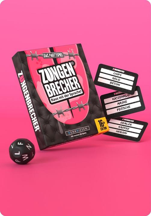 Produktbild Denkriesen Zungenbrecher - "raus mit der Sprache" - ab 16 Jahren (Deutsch)