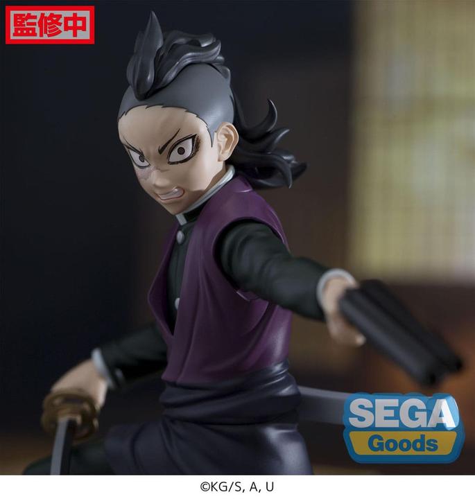 Actual product image Sega Demon Slayer: Kimetsu no Yaiba Xross Link Anime statuette PVC Genya Shinazugawa -Swordsmith Village