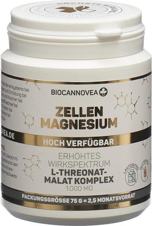Actual product image Biocannovea Cells Magnesium Plv (1 Piece, Powder, 75 g)