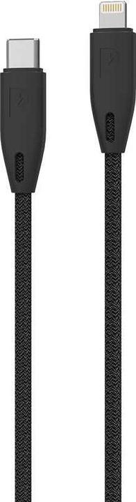 Actual product image Powerology Braided USB-C to Lightning Cable 1.2M (1.20 m, USB 3.2 Gen 1)