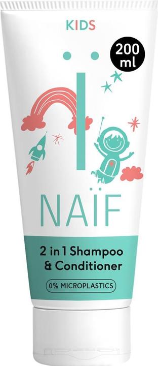 Actual product image Naïf 2 in1 Shampoo Kids (200 ml, Liquid shampoo)