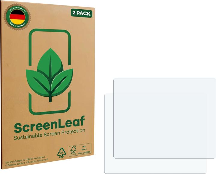 Productafbeelding ScreenLeaf Schutzfolie nachhaltiger Displayschutz Display Schutz Folie Klar Transparent