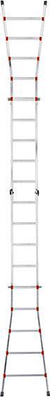 Productafbeelding kaiserkraft Telescopische vouwladder (Multifunctionele ladder, 298 cm)
