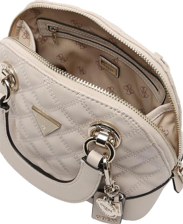 Immagine prodotto Guess Cessily, Textile Handbag, Small Dome Satchel, Black, HWEV76 79110