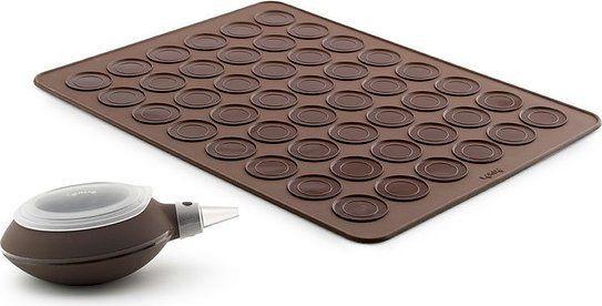 Image du produit Lékué Macaron set, 1x moule, 1x Decomax m douilles