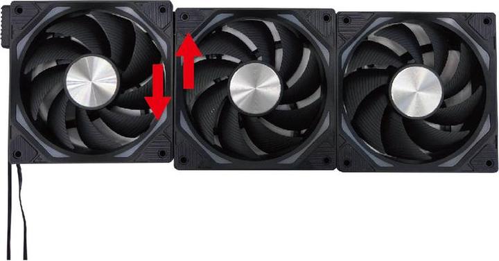 Produktbild Azza FAN Galaxy SET3 120mm PWM (120 mm, 3 x)