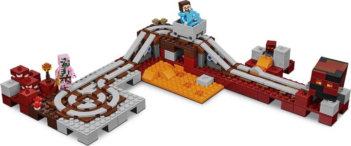 Actual product image LEGO The Nether railway (21130, LEGO Minecraft)