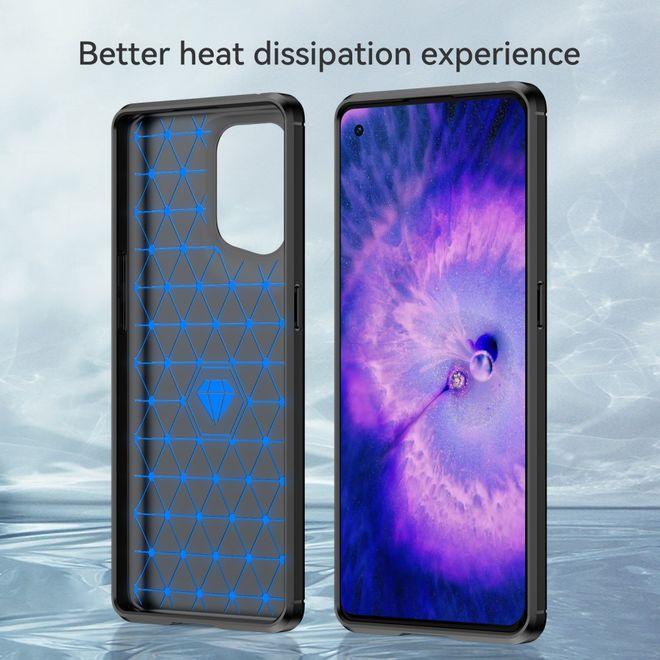 Produktbild MU Style Carbon Fiber TPU Softcase Series (Oppo Find X5)