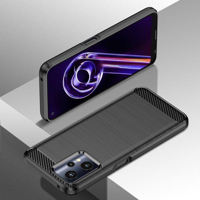 Actual product image MU Style Carbon Fiber TPU Softcase Series (Realme 9 Pro)