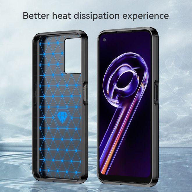 Actual product image MU Style Carbon Fiber TPU Softcase Series (Realme 9 Pro)