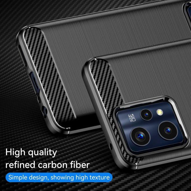 Actual product image MU Style Carbon Fiber TPU Softcase Series (Realme 9 Pro+)