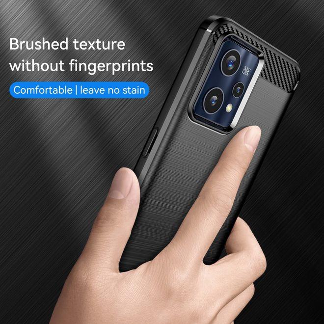 Actual product image MU Style Carbon Fiber TPU Softcase Series (Realme 9 Pro+)
