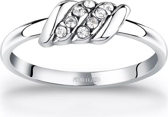 Morellato Steel ring with Torchon SAWZ14 crystals - Circuit: 52 mm (52)