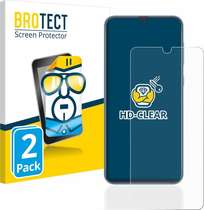 Produktbild BROTECT Schutzfolie Displayschutz Klar (2 Stück, Samsung Galaxy A40)