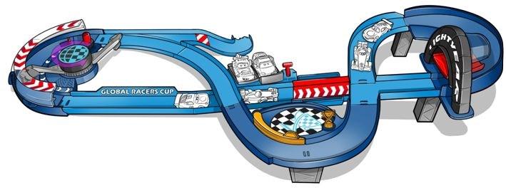 Image du produit Mattel Circuit de saut Disney Pixar Cars GRC